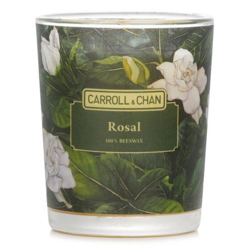 CARROLL &AMP CHAN  100% Beeswax Votive Candle - Rosal (Neroli, Gardenia & Musk) 65G/2.3OZ