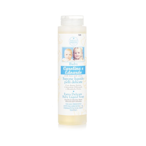 Carolina & amp; savon liquide pour bébé Edoardo très délicat avec avoine et amandes sucrées et ampli; Calendula - 300&nbsp;ml/10,2&nbsp;oz