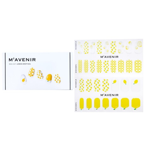Nail Sticker - # Lemon Drop Nail 32pcs