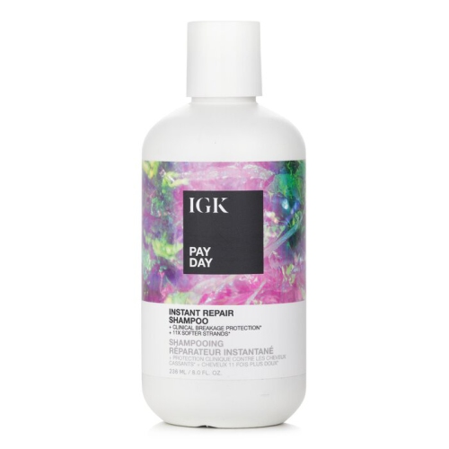 IGK  Pay Day Instant Repair Shampoo 236Ml/8OZ Best Smelling!