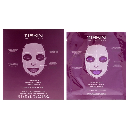 Y Theorem Bio Cellulose Facial Mask 5x23ml/0.78oz