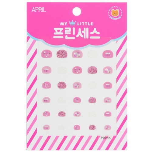 Princess Kids Nail Sticker - # P004k - 1pack