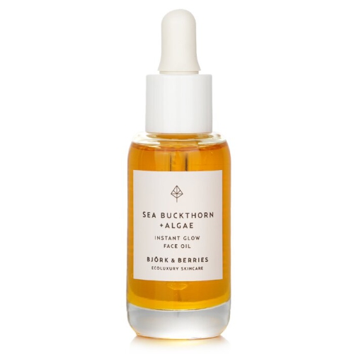 BJORK &AMP BERRIES  Sea Buckthorn+ Algae Instant Glow Face Oil 30Ml/1OZ