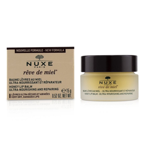 NUXE  Reve De Miel Honey Lip Balm - for Very Dry, Damaged Lips (Packaging Random Pick) 15G/0.52OZ Love honey !
