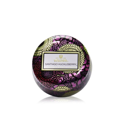 VOLUSPA  Mini Tin Candle - Santiago Huckleberry 113G/4OZ Great smell