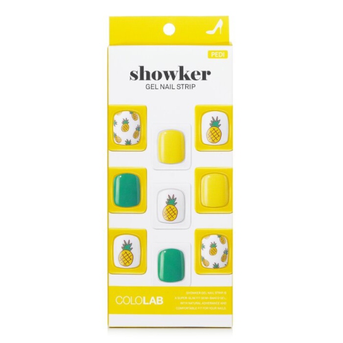 Showker Gel Nail Strip # CPA702 Aloha Pineapple 1pcs