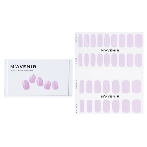 Nail Sticker - # Mystic Purple Nail 32pcs
