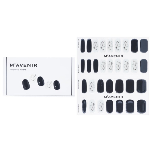 MAVENIR  Nail Sticker (Black) - # Marble Nail 32PCs
