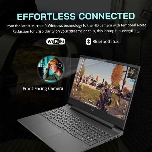 HP Stream 14" HD BrightView Laptop, Intel Celeron N4120, 8GB RAM, 128GB eMMC, Intel UHD Graphics, HD Camera, Fast Charge, 1 Year Office 365, Win 11