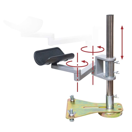 STRONG HAND TOOLS  Fully Articulated Arm Rest, Fully Adjustable, Welding/fabrication, Ara18,