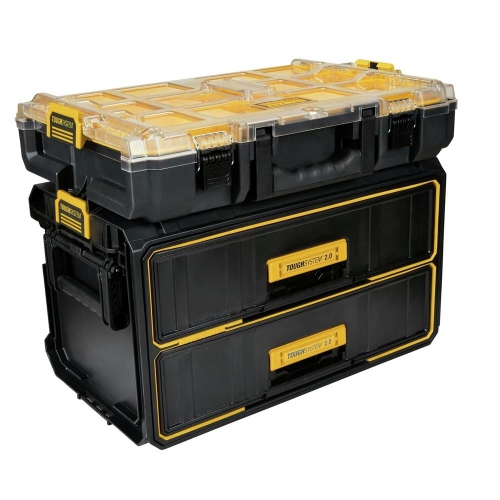 DEWALT ToughSystem Tool Organizer, 2.0 Full-Size, 10 Compartments