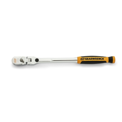 GEARWRENCH  1/4" Drive 120Xp Locking Flex Head Ratchet With Cushion Grip - 81055