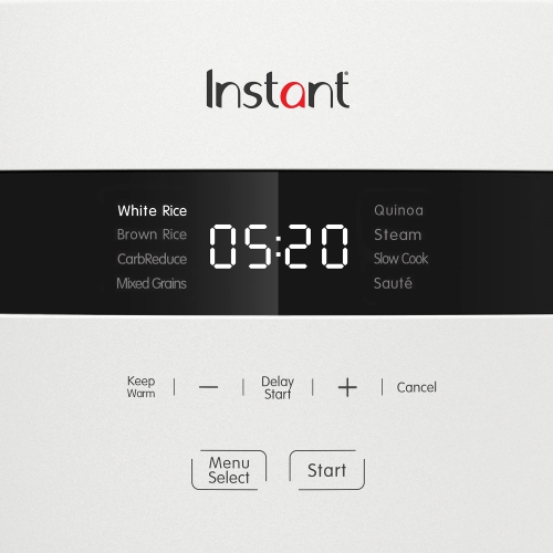 Instant 20-Cup Rice Cooker, Rice and Grain Multi-Cooker with Carb Reducing Technology without Compromising Taste or Te..