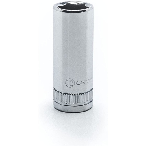 GEARWRENCH 47 Pc. 1/4" Drive 6 Pt. Socket Set, Standard & Deep, SAE/Metric - 80314D