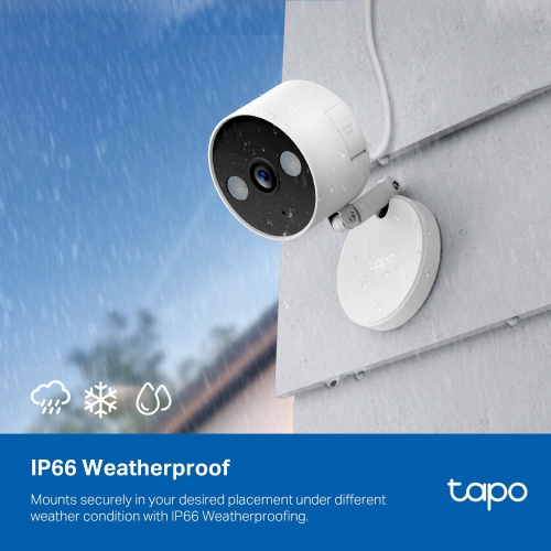 TP-Link Tapo 2K QHD Security Camera, Indoor/Outdoor,
