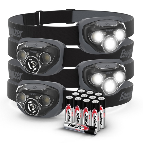 ENERGIZER  Enr 4-Pack Headlamps (Black)