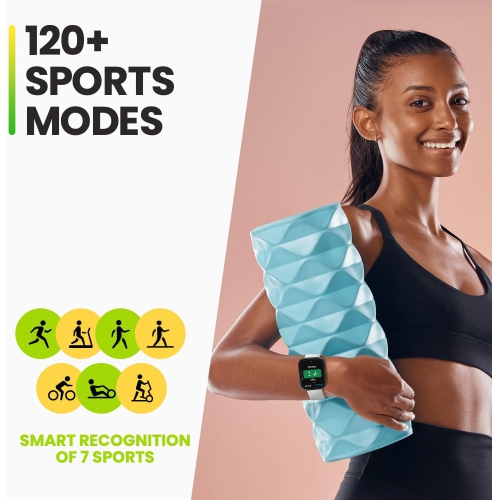 Amazfit Bip 5 Smartwatch Health and Fitness Tracker for Men and Women with 1.91” Display - Black