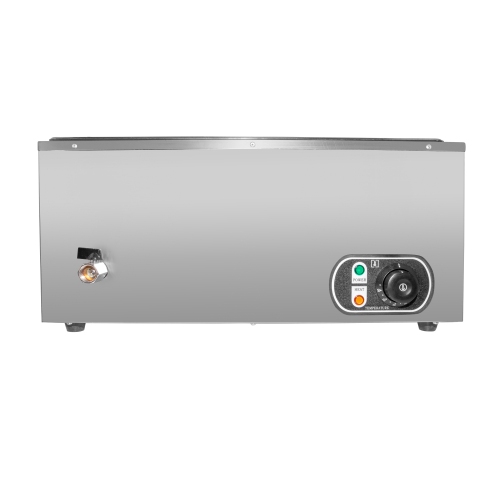 A-Hired 1 V-1 Chauffe-vapeur Bain Marie | Chauffe-nourriture buffet électrique | Réservoir 1 | 110 V