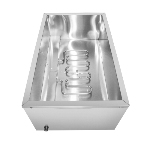 A-Hired 1 V-1 Chauffe-vapeur Bain Marie | Chauffe-nourriture buffet électrique | Réservoir 1 | 110 V