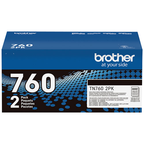Brother Black Ink Cartridge - 2 Pack
