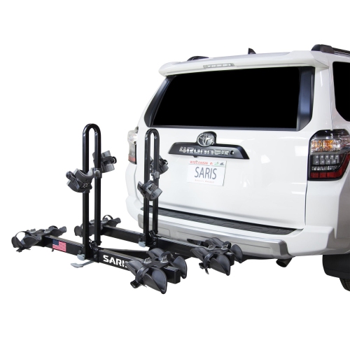 Saris Freedom Bike Hitch Car Rack, 4-Bicycle Carrier , Black