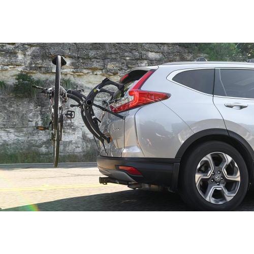 Saris Bike Racks, Bones EX Car Trunk Bicycle Rack Carrier, Mounts 2 Bikes, Black
