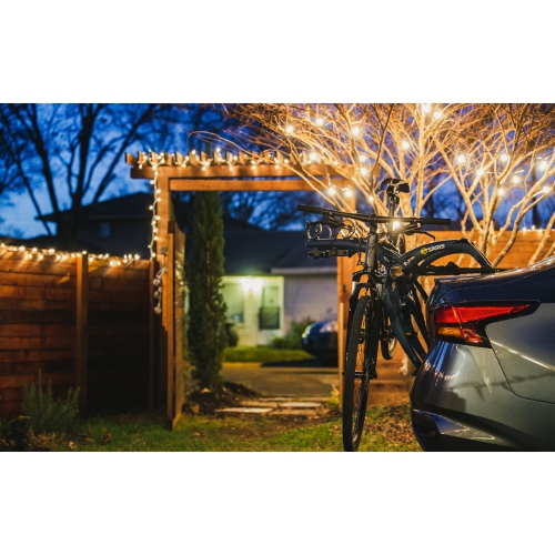 Saris Bike Racks, Bones EX Car Trunk Bicycle Rack Carrier, Mounts 3 Bikes, Black