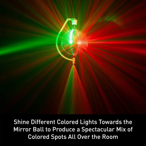 Eliminator EM16 Mirror Ball with Motor Ring - 16