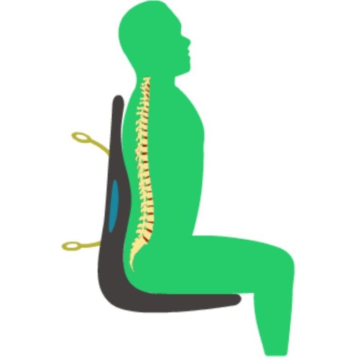 Dossier de luxe EmbraceAIRPlus avec système d'air réglable (Made in Canada) - Bourgogne