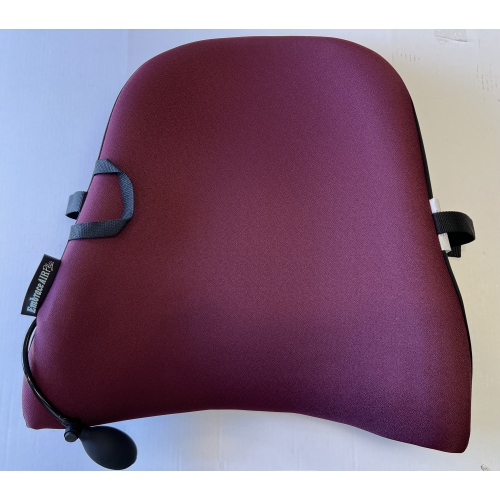 Dossier de luxe EmbraceAIRPlus avec système d'air réglable (Made in Canada) - Bourgogne