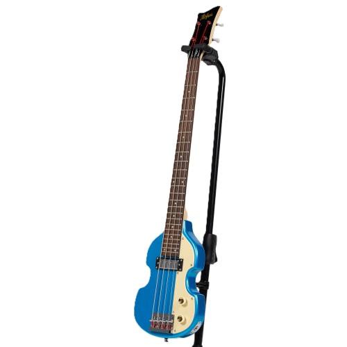 Image 1 of 2.. Hofner Shorty Violin Bass - Metallic Blue