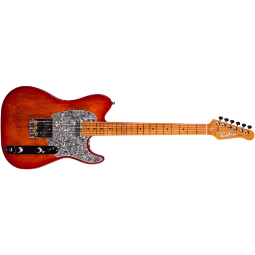 Godin Stadium Pro Electric Guitar - Maple Sunset Burst