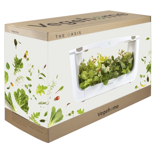 Vegehome Oasis Hydroponic Indoor Garden with 8 Pods Starter Kit