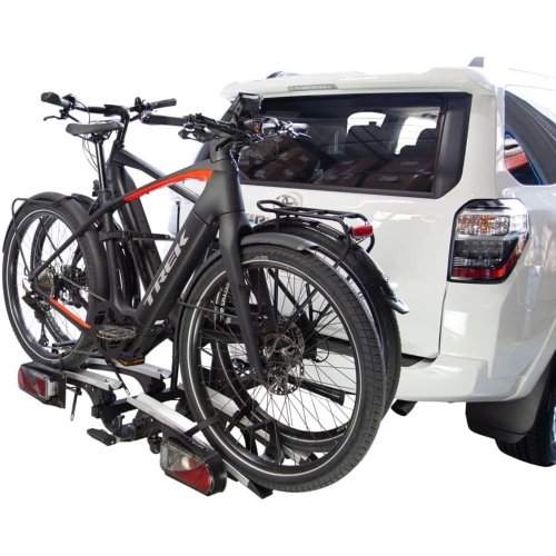 Saris Door County Bike Rack for Car, Hitch Bike Rack W/Electric Hitch Lift for Easy Loading, 2 Bikes