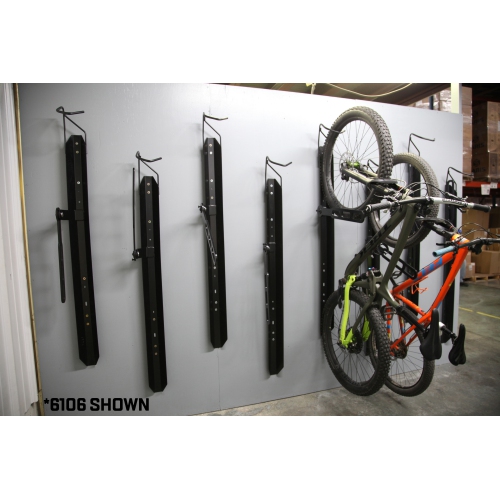 Saris Universal Bike Trac with Locking Bar, Bicycle Storage Wall Rack for One Rack