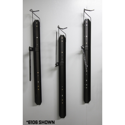 Saris Universal Bike Trac with Locking Bar, Bicycle Storage Wall Rack for One Rack