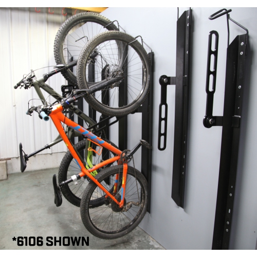 Saris Universal Bike Trac with Locking Bar, Bicycle Storage Wall Rack for One Rack