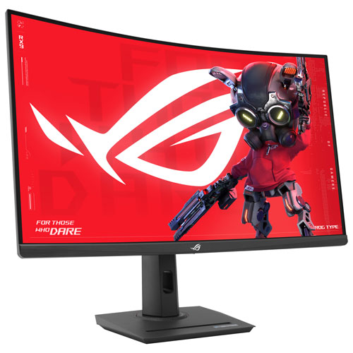 ASUS ROG Strix 32" QHD 180Hz 1ms GTG Curved VA Gaming Monitor
