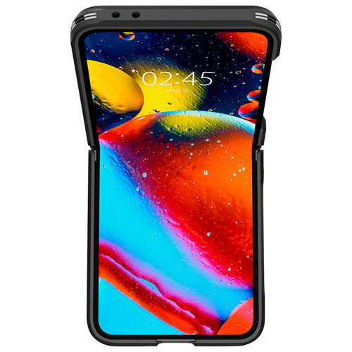 Étui rigide ajusté Slim Armor Pro de Spigen pour Galaxy Z Flip 6 - Noir