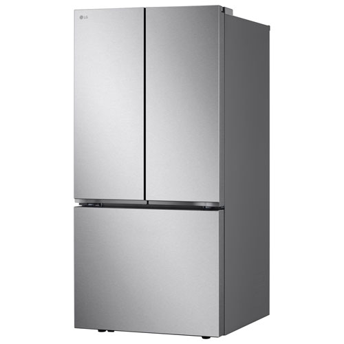 LG 33" 25.1 Cu. Ft. 3-door French Door Refrigerator with Automatic Ice Maker - Stainless Steel