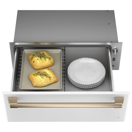 Café Express 30" 1.9 Cu. Ft. Warming Drawer - White