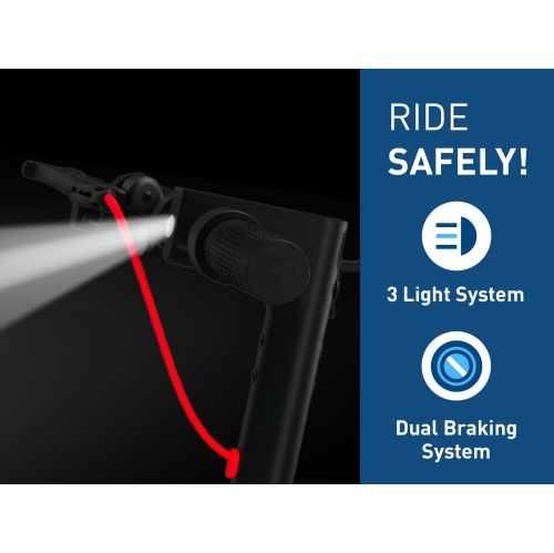 Hiboy S2 Pro Electric Scooter For Adults, 500W Powerful Motor / 10" Solid Tires / 40km Range / 31km/h / 417.6WH Battery Capaticy / Grey Color