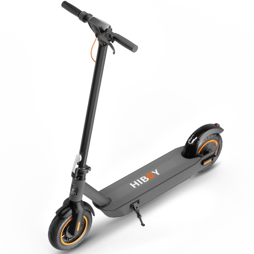 Hiboy S2 MAX Electric Scooter, 500W Motor/ 65km Range/ 31km/h / 10" Pneumatic Tires/ Dual Braking System, Portable and Foldable Commuter E-scooter fo