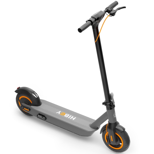 Hiboy S2 MAX Electric Scooter, 500W Motor/ 65km Range/ 31km/h / 10" Pneumatic Tires/ Dual Braking System, Portable and Foldable Commuter E-scooter