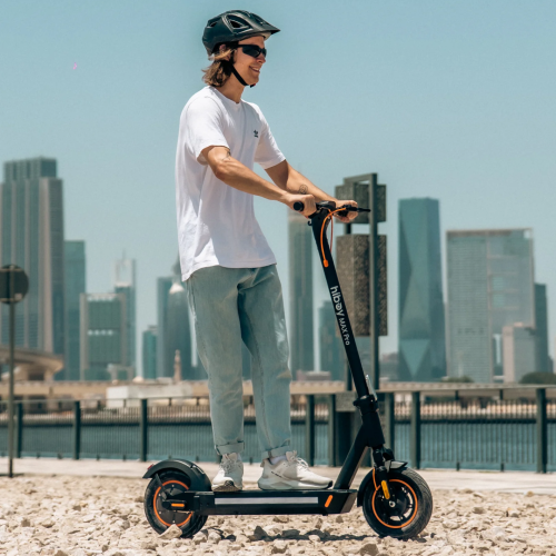Hiboy MAX Pro Electric Scooter, 74km Range / 35km/h / 650W Motor / 11'' Pneumatic Tires / Split Hub Design / Dual Suspension / 120kg MAX Load,