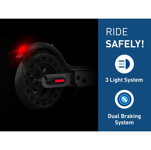 Hiboy S2 Electric Scooter, 350W Powerful Motor/ 8.5" Solid Tires/27km Range/ 31km/h / Grey Color, Folding Commuter Kick Scooter for Adults