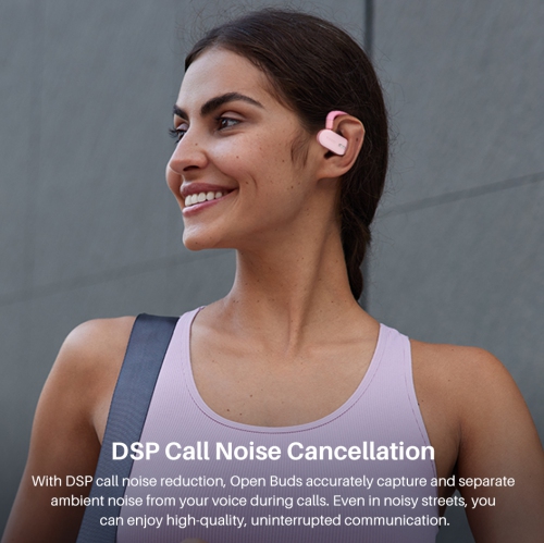 TOZO OpenBuds True Open Ear Wireless Earbuds with Multi-Angle Adjustment Bluetooth 5.3 Headphones with Dual-Axis Design for Long-Lasting Comfort