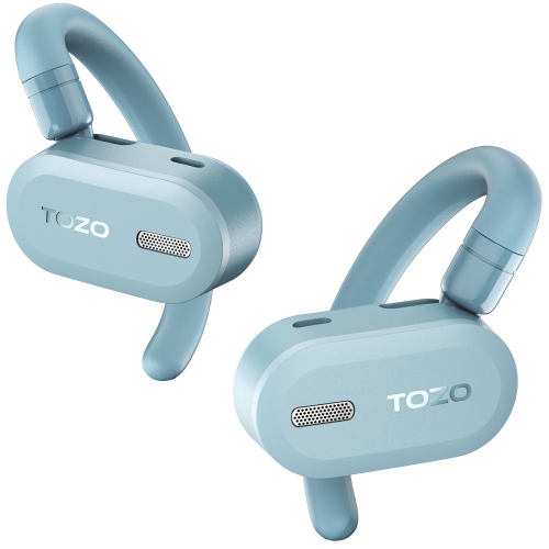 TOZO OpenBuds True Open Ear Wireless Earbuds with Multi-Angle Adjustment Bluetooth 5.3 Headphones with Dual-Axis Design for Long-Lasting Comfort