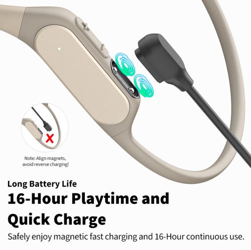 TOZO OpenReal Open Ear Headphones Bluetooth 5.3 Air Conduction Wireless Headphones Sport Earbuds with Premium Sound Dual-Mic Call Noise Reduction