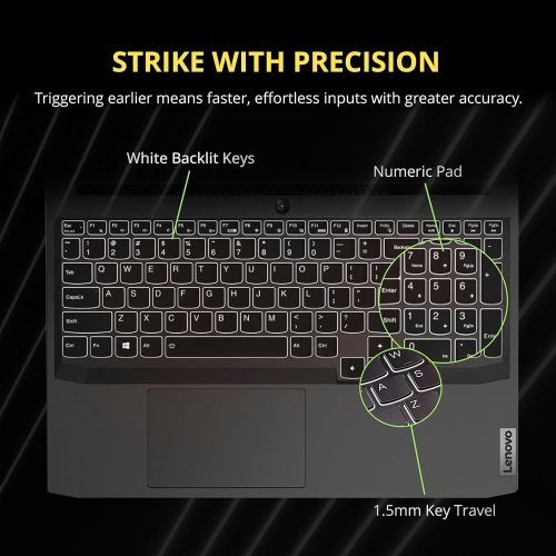 Lenovo IdeaPad Gaming 3 Laptop, 15.6" FHD Laptop, AMD Ryzen 5 5600H, NVIDIA GeForce GTX 1650 4GB DDR6, 4TB SSD, 64GB RAM, Black, Win 11 Pro, 32GB USB